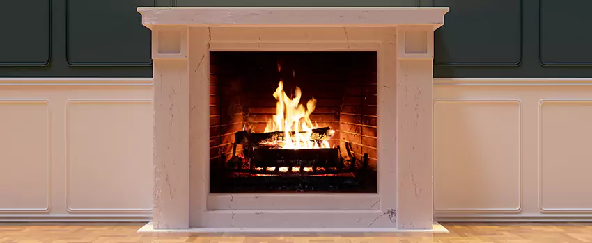 Decorative Electric Fireplace Installation in Palmetto Bay, Florida