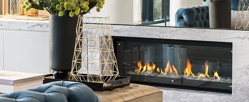 Custom Fireplace Crystals in Palmetto Bay, Florida