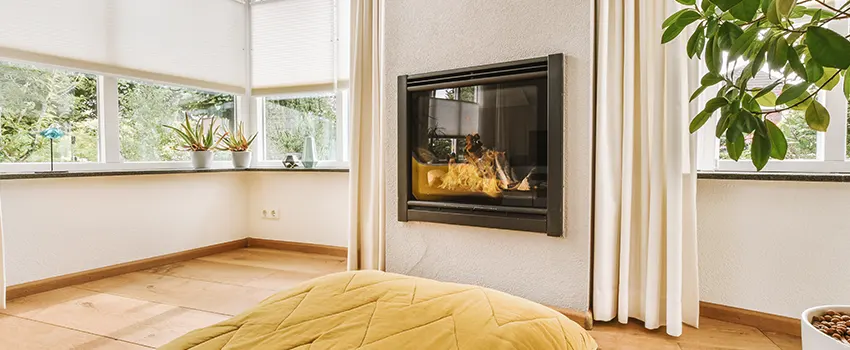 Residential Fireplace Ceramic Glass Installation in Palmetto Bay, FL