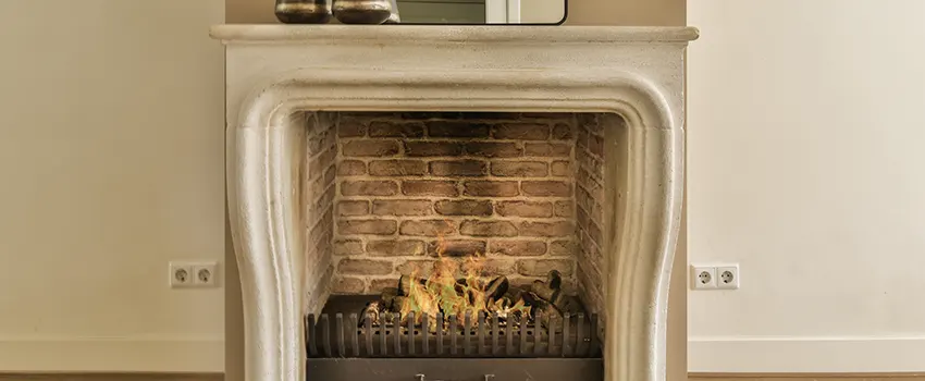 Vintage-style Fireplace Redesign in Palmetto Bay, Florida