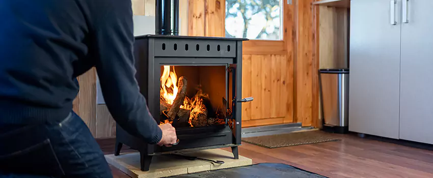 Open Hearth Wood Fireplace Installation in Palmetto Bay, FL