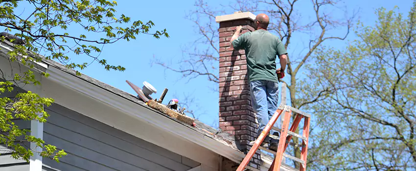 Vinyl and PVC Chimney Flashing Installation in Palmetto Bay, FL