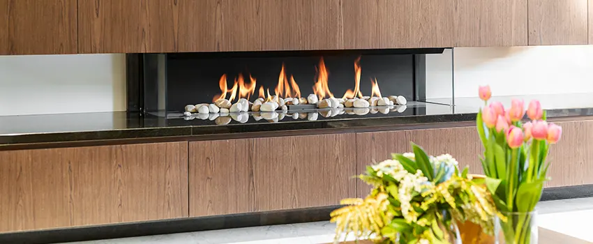 Double-height Fireplace Design Refurbishment in Palmetto Bay, Florida