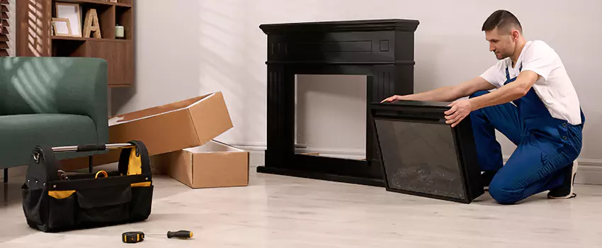 Old Rusted Metal Fireplace Repair And Replacement in Palmetto Bay, FL